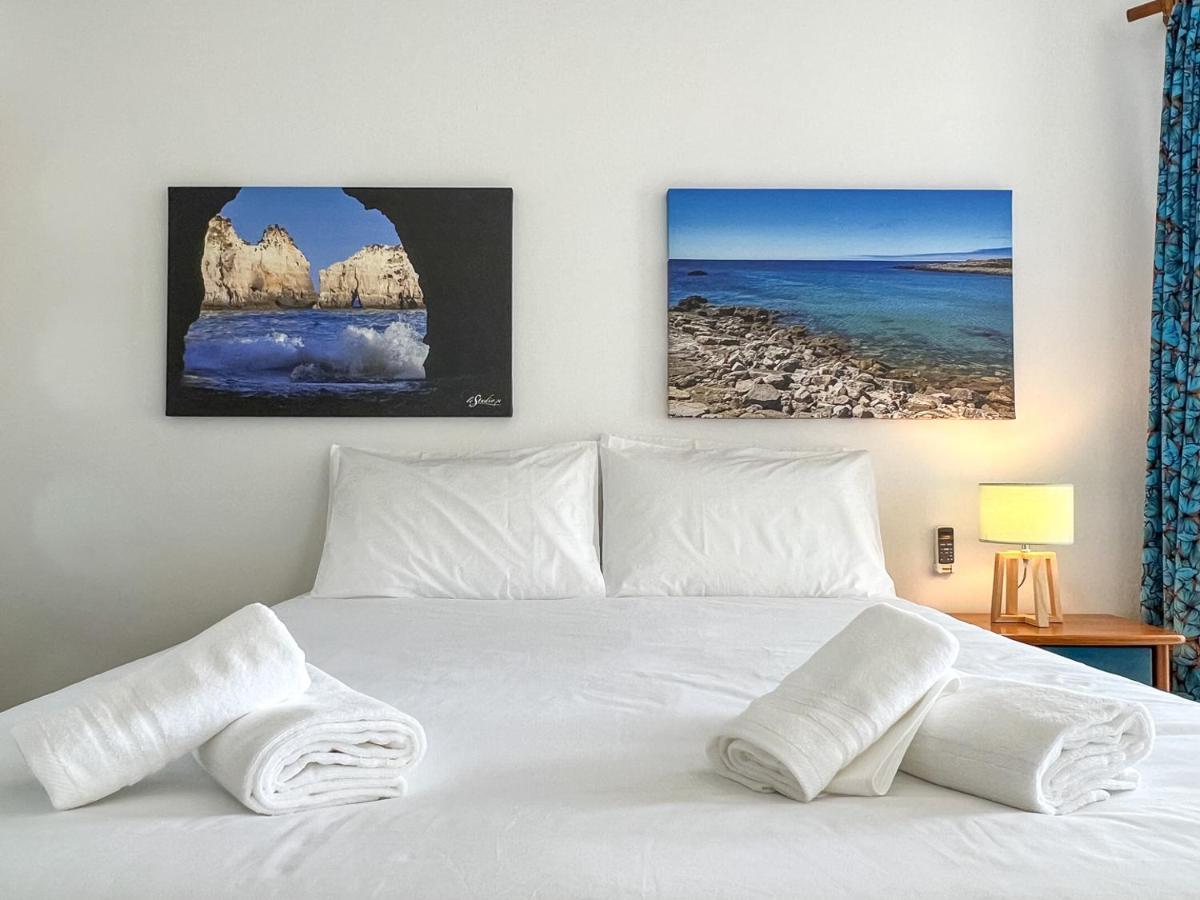 Lovely Apartment In Albufeira 2Bd 250M Beach Ocean View And Ac Wi-Fi Pool Exterior photo